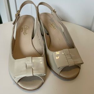 Classic Cream White Leather Sandals